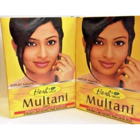 Pack Of 2 - Hesh Herbal Multani Mati - 100 Gm Gm (3.5 Oz)