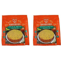 Pack Of 2 - Deep Double Methi Masala Khakhara - 7 Oz