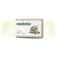 Medimix Herbal Handmade Ayurvedic Soap Turmeric and Argan Oil Pack of 10 (10 x 125 g)