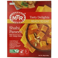 MTR Ready-to-Eat Shahi Paneer - Mild Tomato Gravy with Cottage Cheese - 300 Gram (Pack of 10)