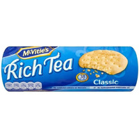 McVitie's Classic Rich Tea Biscuits 300g (Pack of 6)