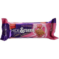 Parle Hide & Seek Fab - Strawberry - 112g - (pack of 3)