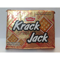 Parle Krack Jack - The Original Sweet & Salty Crackers - 44.1 Gram (Pack of 6)