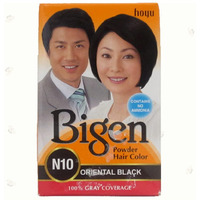 Bigen Powder hair Color N10 Oriental Black