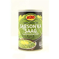 KTC Sarson Ka Saag (curried mustard leaves) - 425g - (pack of 3)