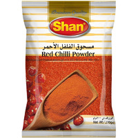 Shan Red Chilli Powder 7.05 oz (200g) - No Preservative and Artificial Food Colour - Authentic and Pure Spices - Halal and Suitable for Vegetarians - Airtight Aluminum Pouch