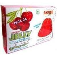 Ahmed Instant Set Cherry Jelly Crystals (Halal) - 2.99oz