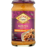 Patak's Korma Curry Cooking Sauce (Mild) - 15oz