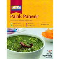 Ashoka Palak Paneer - (curried spinach and soya paneer tofu in a mild sauce) - 280g - (pack of 2)