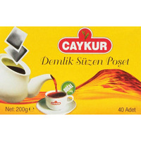 aykur Black Tea Bags for Tea Pot (40 bags) - 4 pack