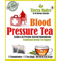 Tierra Madre Blood Presure Tea Tradiconal Herbal Support - 10 Pack - 5 tea bags / 0.2 Ounces (50 tea bags)