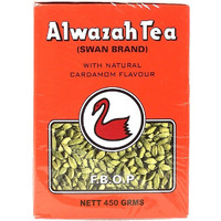 Alwazah loose tea with cardamom flavor 360-gram box (Pack of 1)