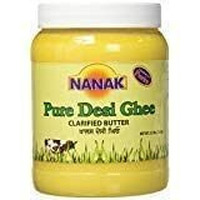 Nanak Pure Desi Ghee, Clarified Butter, 56-Ounce Jar - PACK OF 3