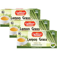 Caribbean Dreams Lemon Grass Tea, 1.34 oz (Pack of 3)