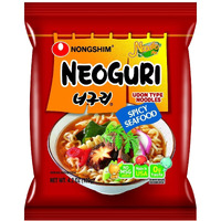 Nongshim Korean Famous Ramen Variety Selection ( ) (Neoguri, 4 Pack)