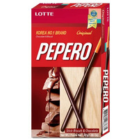 Lotte, Pepero, Stick Biscuit & Chocolate, Original, 47 gram [Pack of 3 pieces]