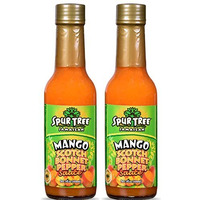 Spur Tree Jamaican Mango Scotch Bonnet Pepper Sauce 5 oz ( 2 pack)