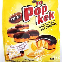 Eti Mini Pop Cake with Bananas - 8 Pack