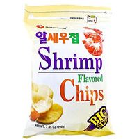 Nongshim Shrimp Flavored Chips 7.05oz (200g) Big Size 1 Bag