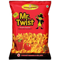 Bombay Sweets Mr. Twist Potato Snacks 25gm (PACK OF 10)