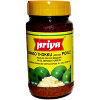 Priya Mango Thokku (grated) Pickle (without garlic) - 10.6oz