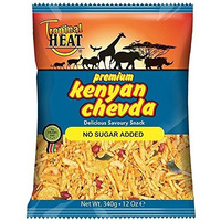 Tropical heat Kenyan chevda - No sugar added - 340g - (pack of 2)