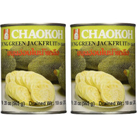 Chaokoh Young Green Jackfruit in Brine 280g, 2 Pack