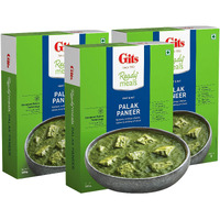 Gits Ready to Eat Palak Paneer, 855g (Pack of 3 X 285g Each)