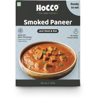 HOCCO Ready to Eat Paneer Sabji | Ready to Cook | Serves 2 People -300 gm (Smoked Paneer)