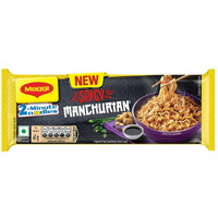 MAGGI 2-Minute Spicy Manchurian Noodles, Easy to Cook Instant Noodles, 244 grams