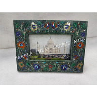 Photo Frame For Gift 8x6 Inch Multi Colour Pietradura Marquetry Inlay