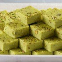 Rajbhog Pista Burfi - 0.5 Lbs