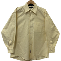 Tommy Hilfiger Yellow Stripe Mens Shirt Full Sleeves - 15 1/2 X 32/33