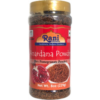 Rani Anardana (Pomegranate) Ground, Indian Spice 8oz (229g) ~ All Natural | No Color | Gluten Friendly | Vegan | NON-GMO | No Salt or fillers