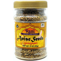 Rani Anise Seeds 3oz (85g) PET Jar All Natural ~ Gluten Friendly | NON-GMO | Vegan | Indian Origin