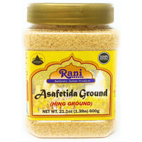 Rani Asafetida (Hing) Ground 21oz (600g) Over 1 Pound Bulk Pack ~ All Natural | Salt Free | Vegan | NON-GMO | Asafoetida Indian Spice | Best for Onion Garlic Substitute