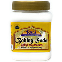 Rani Baking Soda (SODIUM BI-CARBONATE) 35 Ounce (1kg) 2.2lbs ~ Used for cooking, NON-GMO | Indian Origin | Gluten Friendly
