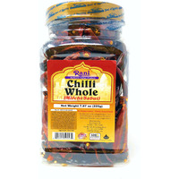 Rani Chilli Whole 8oz (225g) ~ All Natural, Salt-Free | Vegan | No Colors | Gluten Friendly | NON-GMO | Indian Origin