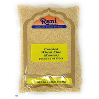 Rani Cracked Wheat Fine (Kansar, Bulgur, Similar to Wheat #1) 4lb (64oz) Bulk ~ All Natural | Vegan | No Colors | NON-GMO | Indian Origin