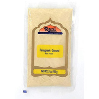 Rani Fenugreek (Methi) Seeds Ground Powder 3.5oz (100g) Trigonella foenum graecum | Gluten Free | Non-GMO (used in cooking & Ayurvedic spice)  ???