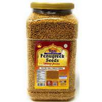 Rani Fenugreek (Methi) Seeds Whole 8lbs (128oz) 3.62kg Trigonella foenum graecum ~ Bulk Pack (Pet Jar) | Gluten Friendly | Non-GMO (used in cooking & Ayurvedic spice)