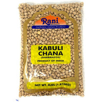 Rani Garbanzo Beans (Kabuli Chana) 4lbs (64oz) ~ All Natural | Vegan | Gluten Friendly | NON-GMO | Indian Origin???