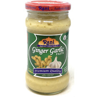 Rani Ginger Garlic Cooking Paste 10.58oz (300gm) ~ Vegan | Glass Jar | Gluten Free | NON-GMO | No Colors | Indian Origin