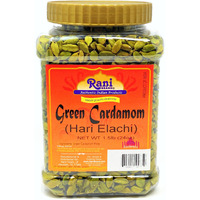 Rani Green Cardamom Pods Spice (Hari Elachi) 24oz (1.5lbs) PET Jar ~ Natural | Vegan | Gluten Friendly | NON-GMO