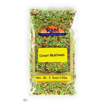 Rani Green Mukhwas (Special Digestive Treat) 3.5oz (100g) ~ Indian Candy Mouth Freshener