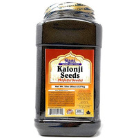 Rani Kalonji Seeds Whole (Black Seed, Nigella Sativa, Black Cumin) Spice 80oz (5lbs) Bulk PET Jar, All Natural ~ Gluten Free Ingredients | NON-GMO | Vegan | Indian Origin ???