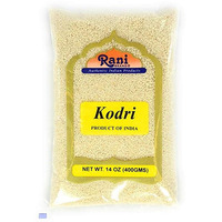 Rani Kodri (Polished Kodo Millet Seeds) Ancient Grains 400g (14oz) ~ All Natural | Gluten Friendly | NON-GMO | Vegan | Indian Origin (Varagu/Kodra/Harka)