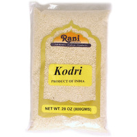 Rani Kodri (Polished Kodo Millet Seeds) Ancient Grains 800g (28oz) ~ All Natural | Gluten Friendly | NON-GMO | Vegan | Indian Origin (Varagu/Kodra/Harka)