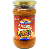 Rani Madras Curry Cooking Spice Paste 10oz (300g) Glass Jar ~ No Colors | All Natural | NON-GMO | Vegan | Gluten Free | Indian Origin