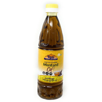 Rani Mustard Oil (Kachi Ghani) 16.9 Ounce (500ml) NON-GMO | Gluten Friendly | Vegan | 100% Natural